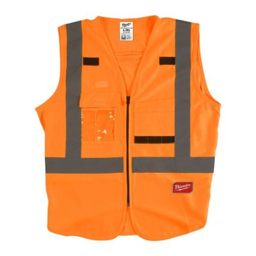 Milwaukee Sikkerhedsvest HI-VIS Orange L/XL 4932471893
