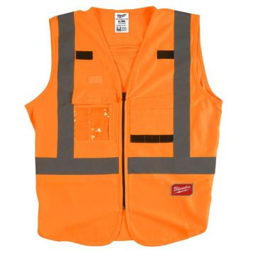 Milwaukee Sikkerhedsvest HI-VIS Orange XXL 4932471894