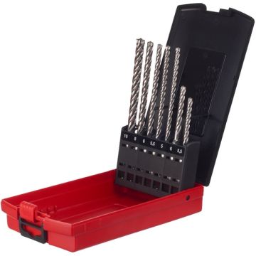 Milwaukee SDS-Plus MX4 hammerbor sæt - 7 dele 4932478627