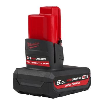 Milwaukee M12 5,0 AH HIGH OUTPUT™ Batteri 4932480165