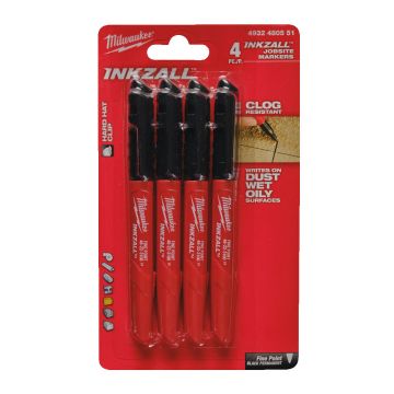 Milwaukee Permanent Marker Spids 4 dele 4932480551