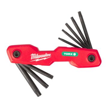 Milwaukee torxnøglesæt folde 8P 4932480979