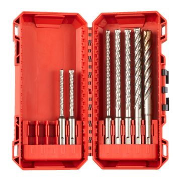 Milwaukee SDS-Plus bor MX4 i sæt - 7 dele 4932492113