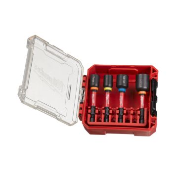 Milwaukee sekskanttop magnetisk slagtoppesæt 4 dele 4932492445
