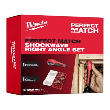 Milwaukee bitssæt + vinkel kombokit 49P 4932492656