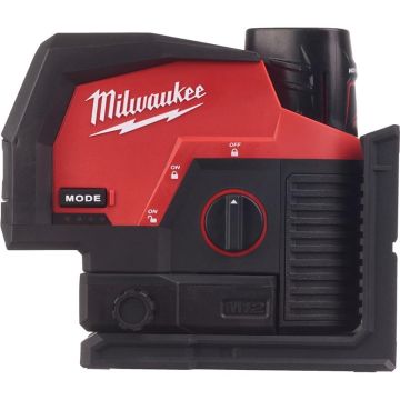Milwaukee Krydslaser M12 CLLP-301C 4933478100