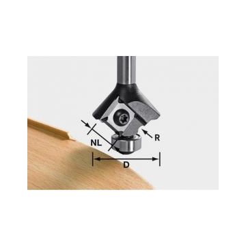 Festool staffræser med vendeplatter S8 HW R1 D28 KL12,7OFK 499811 499811