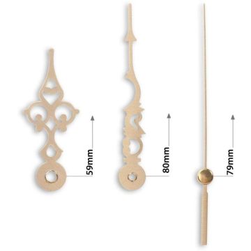 CraftProKits Visere Type H - Guld AX510005