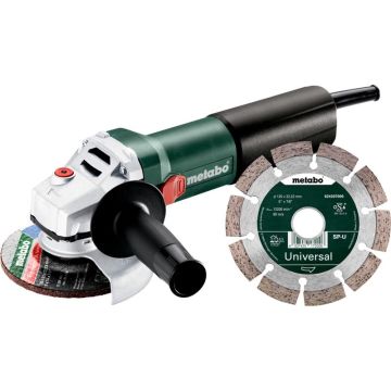 Metabo Vinkelsliber WQ 1100-125 SET 610035920