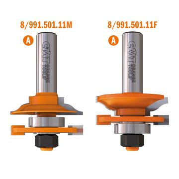 CMT Kontra/profilfræser Ø44,4mm C K12 991.501.11