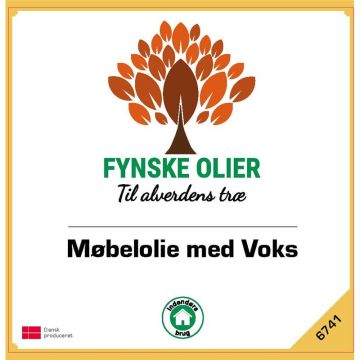 Fynske Olier Møbelolie med voks 20 Liter 6741 6741025