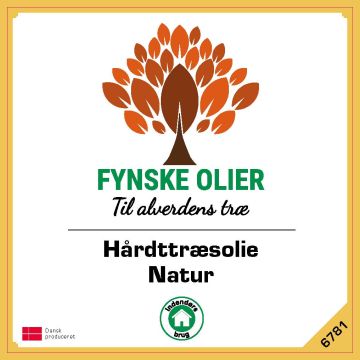 Fynske Olier Hårdttræsolie - Natur 20 Liter 6781 6781025