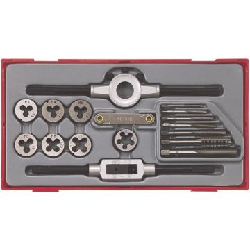 Teng Tools gevindsæt TTTD17 med 17 dele 69190106