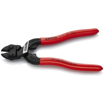 Knipex KNIPEX CoBolt® S Kompakt boltsaks sort atramenteret, betrukket med kunststof 160 mm KN-7101160SB