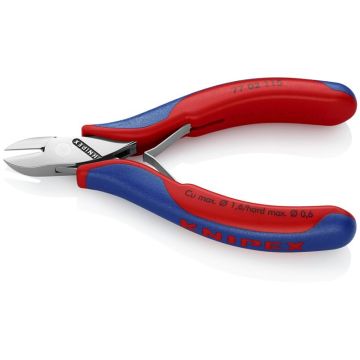 Knipex Elektronik-skævbider med flerkomponent-håndtag 115 mm KN-7702115SB