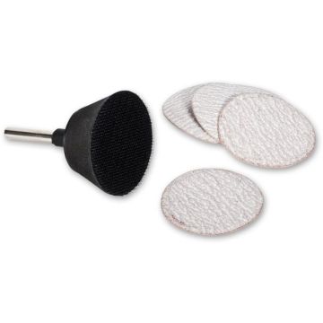 Axminster Blød Velcro Slibepude - 50 mm AX800255