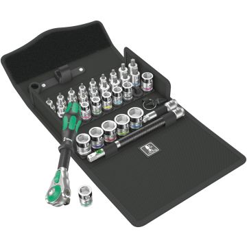 Wera topnøglesæt 8100 SB All-in Zyklop 3/8"-tilslutning, 35 dele 05003536001