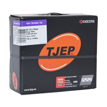 TJEP GF28/75 Ringsøm galv, 13 micron full head. Box 2.500 TJ833175
