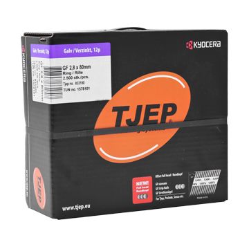 TJEP GF28/80 Ring galv , 13 micron full head. Box 2.500 TJ833180