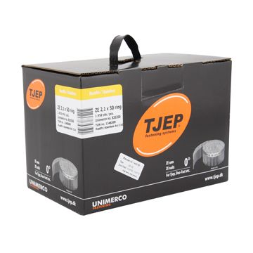 TJEP ZE21/50 Ringsøm rustf. 4A, Lense head. Box 1.950 pcs. TJ835350