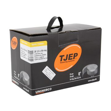 TJEP ZE25/50 Ringsøm rustf. 4A, Lense head. Box 1.950 pcs. TJ835351