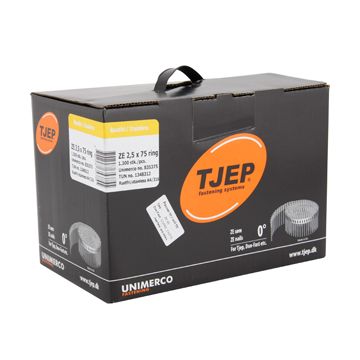 TJEP ZE25/75 Ringsøm rustf. 4A, Lense head. Box 1.300 pcs. TJ835375