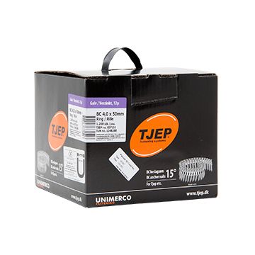 TJEP BC40/50 Kamsøm elgalv., Full head. Box 1.200 pcs. TJ837151