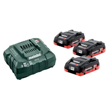 Metabo Batteri-Basissæt 3x LiHD 18V 4,0Ah 685132000