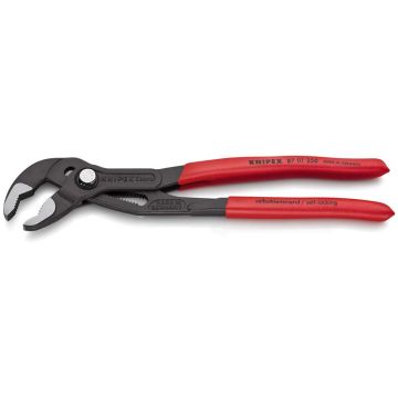 Knipex KNIPEX Cobra® Hightech-vandpumpetang grå atramenteret, betrukket med skridhæmmende kunststof 250 mm KN-8701250SB