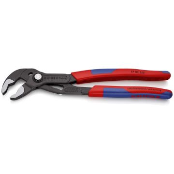 Knipex KNIPEX Cobra® Hightech-vandpumpetang grå atramenteret, med slanke flerkomponent-håndtag 250 mm KN-8702250SB