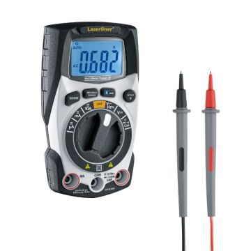 Laserliner MultiMeter Pocket XP - Blackline m/Bluetooth TA-87083036