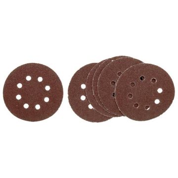 Luna Slibepapirrondel 125mm 8H – Korn 180 211080403