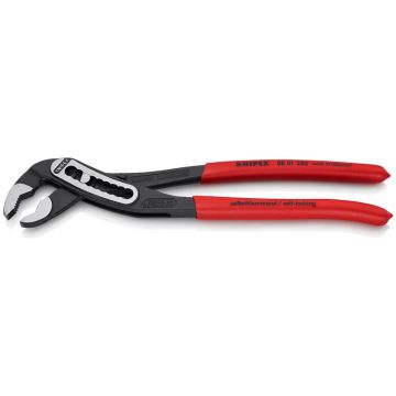 Knipex KNIPEX Alligator® Vandpumpetang sort atramenteret, betrukket med skridhæmmende kunststof 250 mm KN-8801250SB
