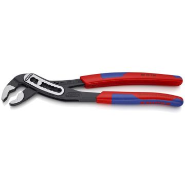 Knipex Alligator® Vandpumpetang sort atramenteret, med slanke flerkomponent-håndtag 250 mm KN-8802250SB