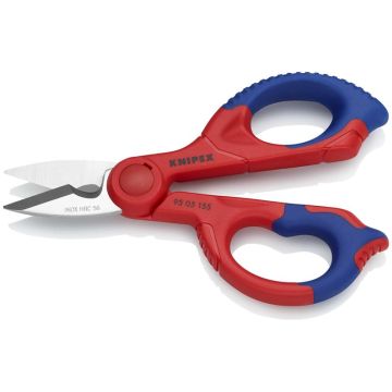 Knipex Elektrikersaks med flerkomponent-hylstre, glasfiberarmeret 155 mm KN-9505155SB