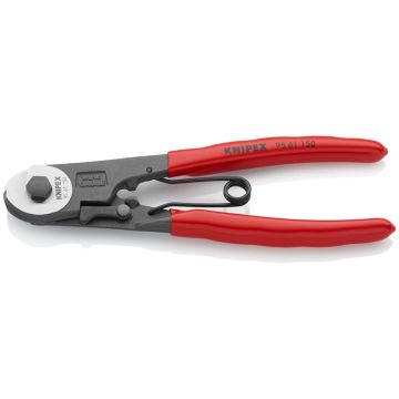 Knipex Bowden kabelsaks sort atramenteret, betrukket med kunststof 150 mm KN-9561150