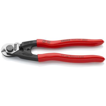 Knipex Stålwiresaks smedet betrukket med kunststof 190 mm KN-9561190SB