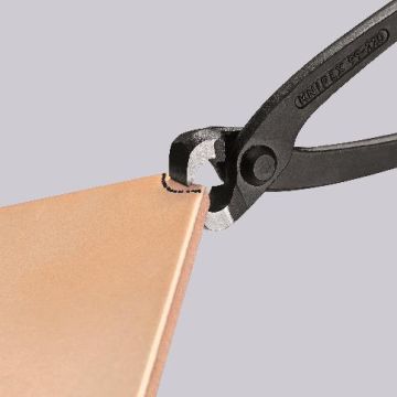 Knipex Bindetang (Rabitz- eller flettetang) sort atramenteret, betrukket med kunststof 200 mm KN-9901200