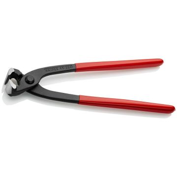 Knipex Bindetang (Rabitz- eller flettetang) sort atramenteret, betrukket med kunststof 250 mm KN-9901250SB