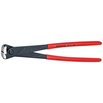 Knipex Kraft-bindetang høj udveksling sort atramenteret, betrukket med kunststof 250 mm KN-9911250SB