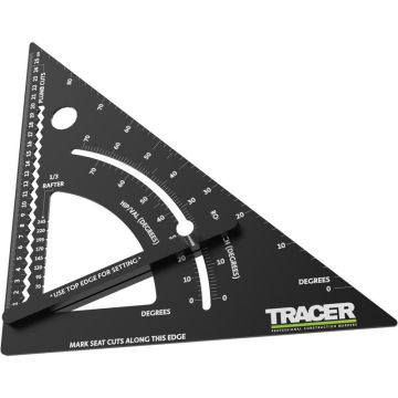 Tracer APS12 tømrervinkel 260 Med vinkel måler 42127086