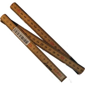 BATO Tommestok træ 2 meter BA-7982