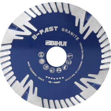 BIHUI diamant skæreskive 125mm BH-DCDF125