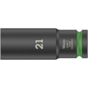 Wera 8790 C Impaktor Deep Topnøgleindsats 21 x 83 mm, 1/2"-tilslutning 05004837001