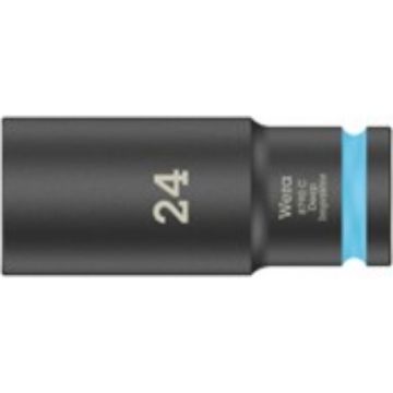 Wera 8790 C Impaktor Deep Topnøgleindsats 24 x 83 mm, 1/2"-tilslutning 05004839001