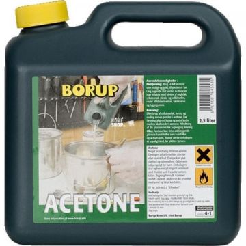 Borup Acetone 5 Liter 50ACETONE05