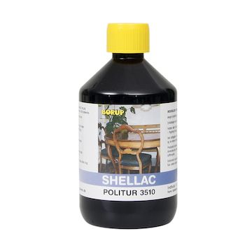 Borup Kemi shellac politur 3510, 1/2 L 5035100.5
