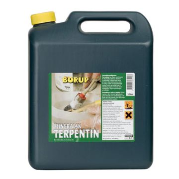 Borup Mineralsk terpentin 5 Liter 50TERPEN005