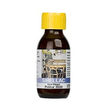 Borup Shellac Politur 3520 i 1/2 Liter - bleget 5035200.5