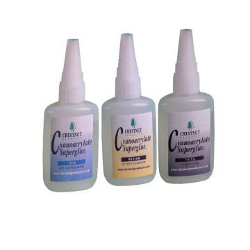 Chestnut Cyanoacrylate Sekundlim - Tyk - 20 g CH31377